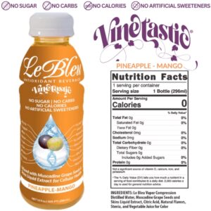 Vinetastic Antioxidant Water - Pineapple Mango